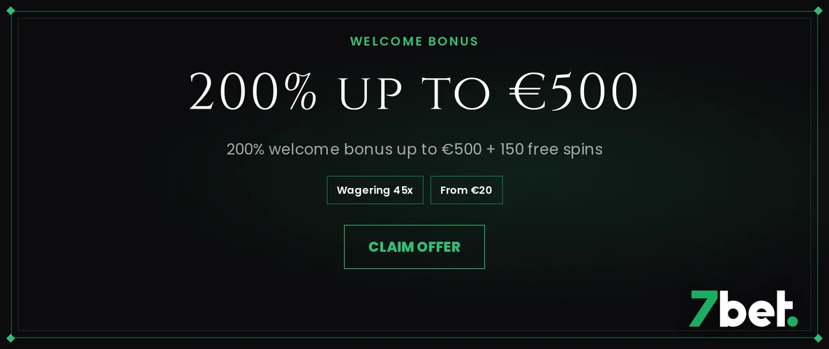 Collect welcome bonus offer
